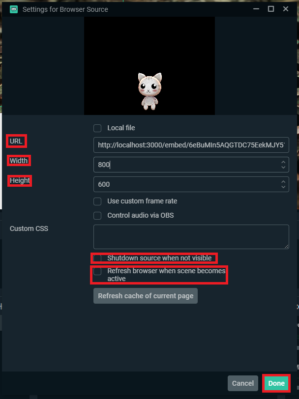 Streamlabs OBS Instruction: Name new source